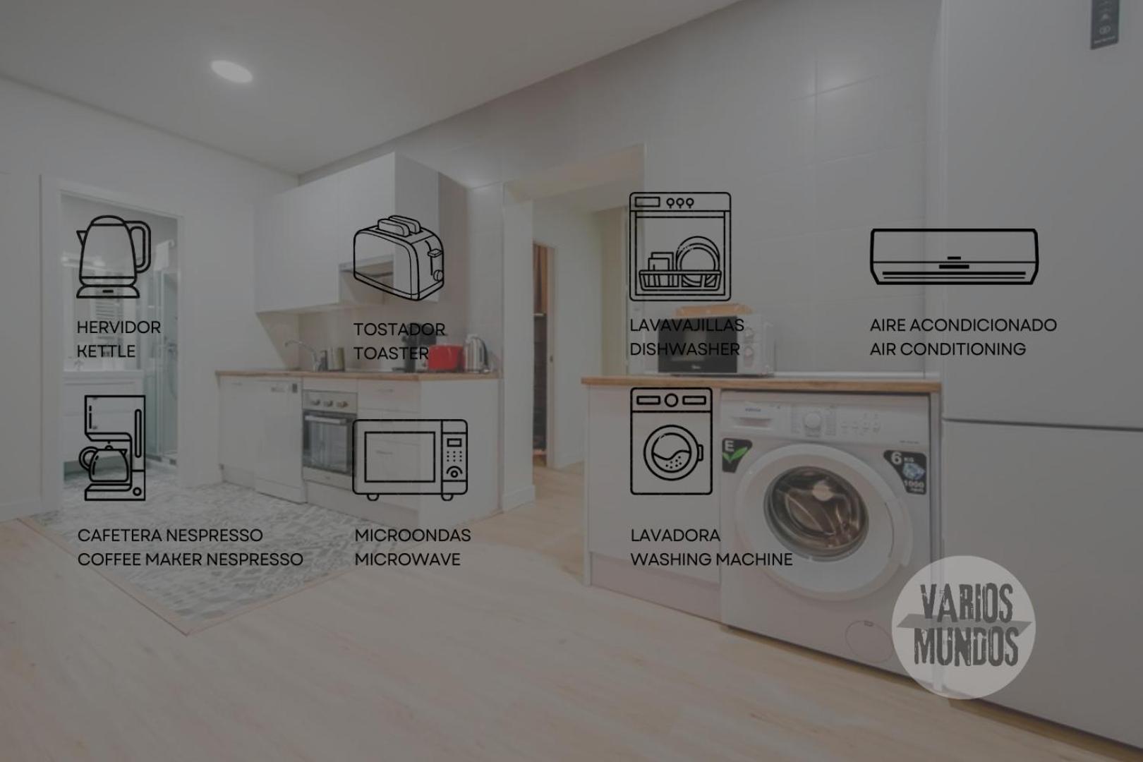 Cozy&new 6pax En La Plaza De Tirso - E1 Madrid